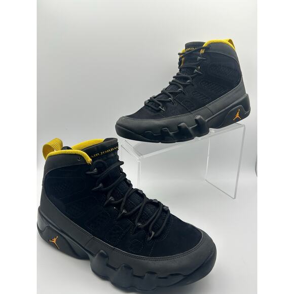 Air Jordan 9 Retro Black University Gold CT8019-070 Mens Size 9 Sneakers main image 4